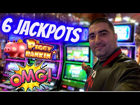 High Limit Lock it Link Piggy Bankin Slot 6 HANDPAY JACKPOTS – Live Casino Play