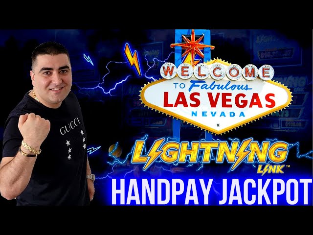 Lightning Link Slot Machine JACKPOT HANDPAY