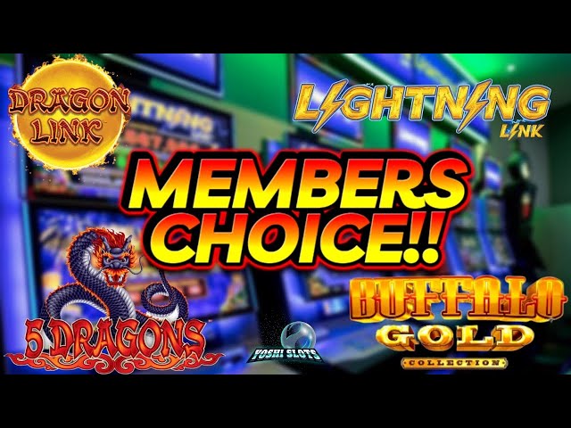 MEMBERS CHOICE!!! Did we come out with a HUGE WIN?!? On Dragon link, Buffalo Gold, Lightning link