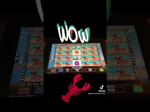 Massive Lobstermania Skot Machine Jackpot #staceyshighlimitslots #slotmachines #casino