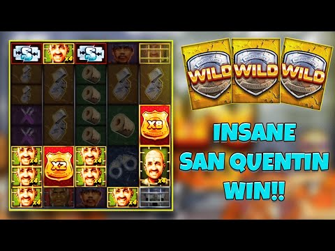 My BIGGEST win on SAN QUENTIN!! (Insane Casino Slot Win!!)