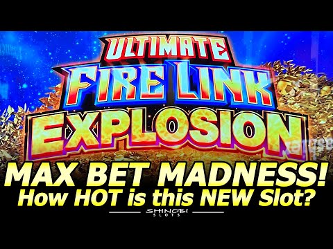 NEW Ultimate Fire Link Explosion Slot! MAX BET Madness! A Bonus, Handpay or Bust with Epic Comeback!