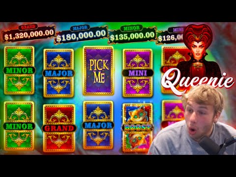 QUEENIE SLOT BONUS PAYS FOR THE FIRST TIME EVER!