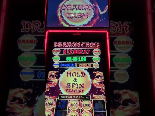 SPUN FOR $100 on Dragon Cash JACKPOT HANDPAY!! #shorts