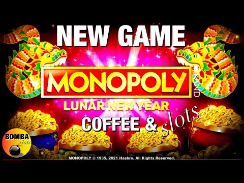 1st TRY! Monopoly ~ Lunar New Year Wynn Casino Las Vegas Slot machine Play