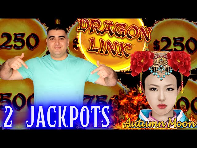 2 HANDPAY JACKPOTS On High Limit Dragon Link Slot Machine