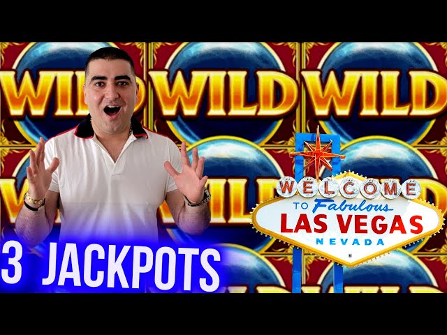 3 JACKPOTS HANDPAY On High Limit Slot Machines – Live Casino Play