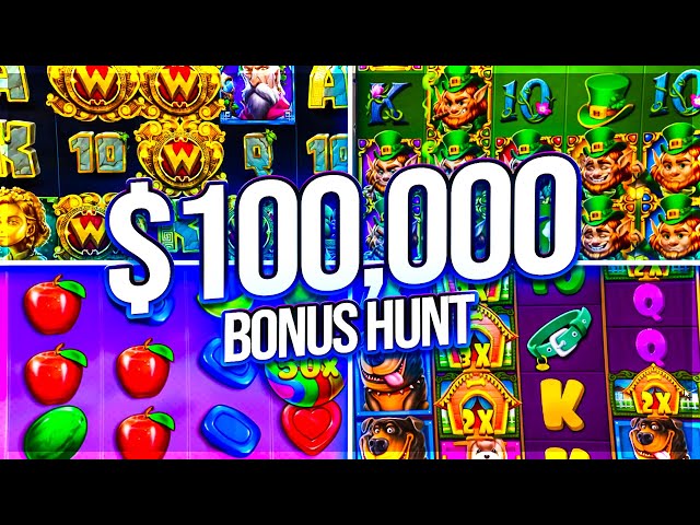 BIG $100,000 BONUS HUNT!!! – Bonus Opening