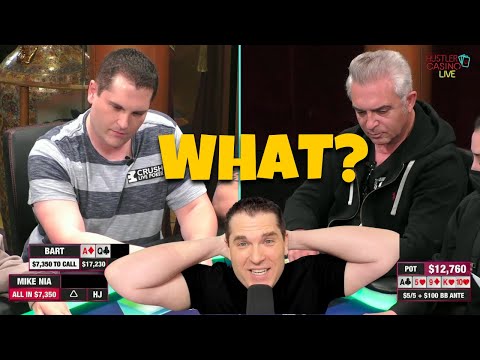Bart Hanson Gets Put All-In for $7,350.. Can’t Believe the Result!