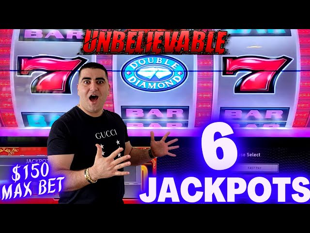 EPIC COMEBACK & 6 HANDPAY JACKPOTS On High Limit Slots – $150 Max Bets