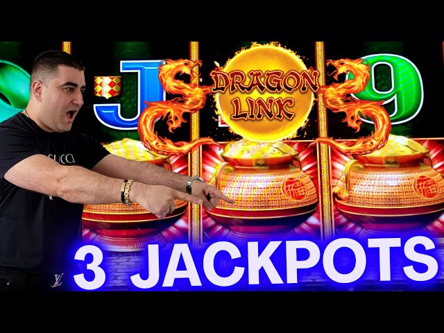 I Won 3 JACKPOTS On Random Slot Machines