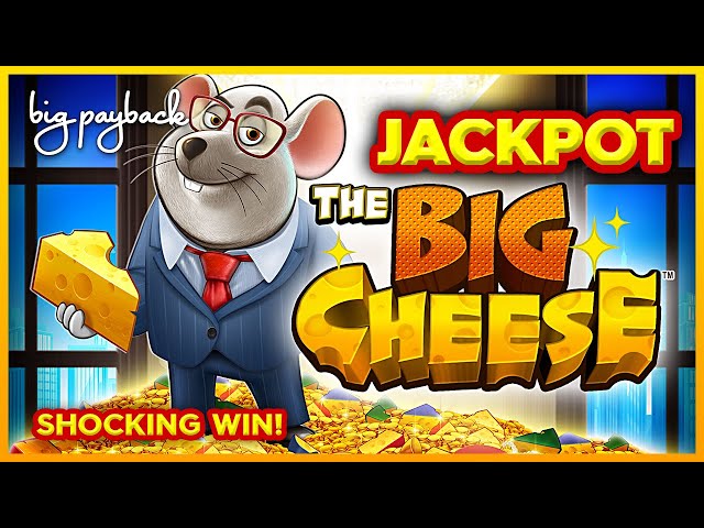 JACKPOT HANDPAY, WOW! The Big Cheese Slot – LOVED IT!!
