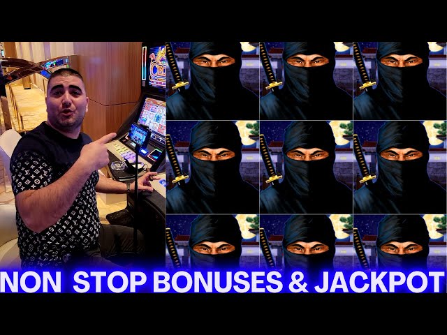 Non Stop BONUSES & JACKPOT On High Limit Dollar Storm Slot Machine