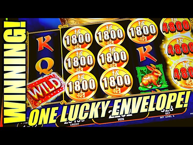 ONE LUCKY ENVELOPE (PLUM RICHES)! WINNING AT SILVERTON CASINO! Slot Machine (KONAMI GAMING)