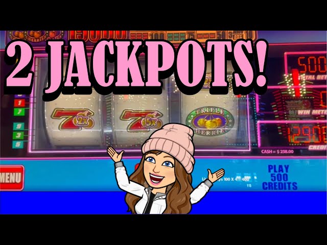 Second Spin JACKPOT plus SURPRISE Slot Machine Jackpot too! Fun Live Slot Play!
