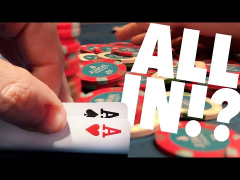 TWO VILLAINS put MAX PRESSURE on my ACES!! // Texas Holdem Poker Vlog 94