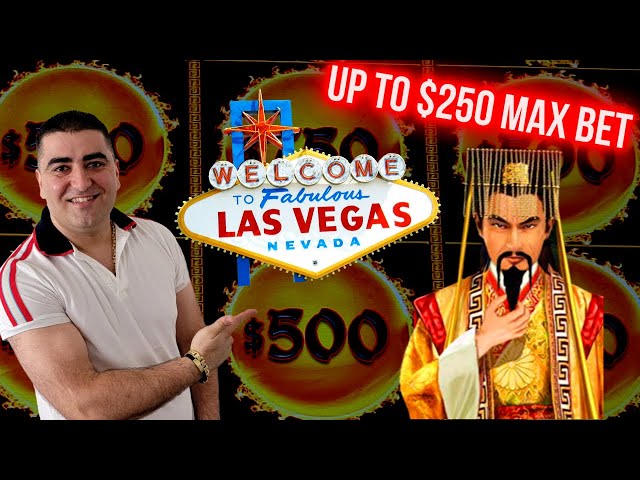 Up To $250 Max Bet On Dragon Link Slot Machine & 2 HANDPAY JACKPOTS