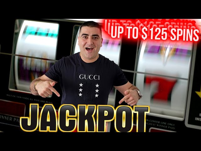 Playing $125 Spins On High Limit VIDEO POKER ! 3 Reel Slot Machine JACKPOT