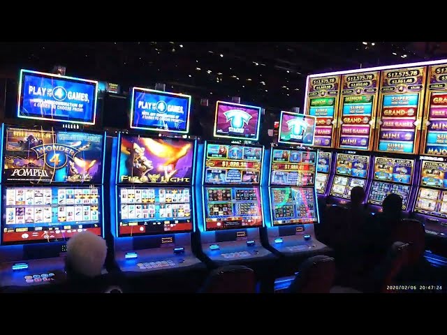 2022 4K Tour of Wind Creek Casino Bethlehem PA see the slots, restaurants, table games & gamblers
