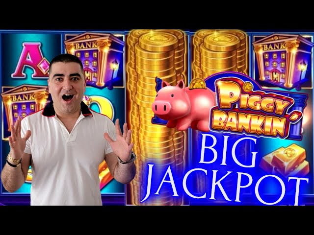 BIG HANDPAY JACKPOT On High Limit Piggy Banking Slot