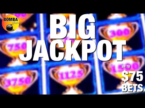 BIG JACKPOT HANDPAY! Night Life ~ Lock It Link, Best Bet, Moon Race Casino Slot Play BIG Win!