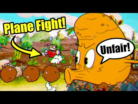 Cuphead – What If You Use Planes in Regular Boss Fights?