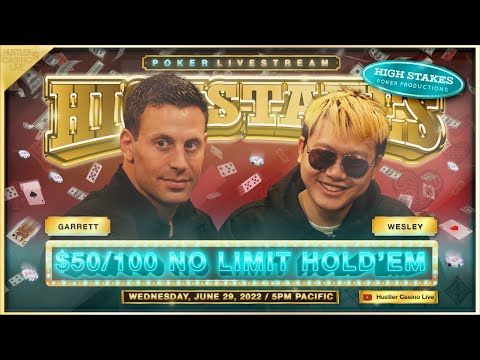 Garrett & Wesley Play SUPER HIGH STAKES $50/100/200! Paul Newey, Eli, Zeo & Tal – Commentary by DGAF