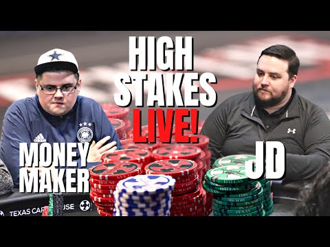 HIGH STAKES!! $25/$25/$50 No-Limit Hold’em Poker Cash Game | TCH LIVE Dallas