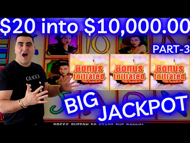 I Won BIG JACKPOT HANDPAY On High Limit Ocean Pearl Slot Machine ! Part-3