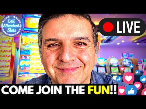 Live Casino Action! WE are LIVE Playing Slots at the Casino!