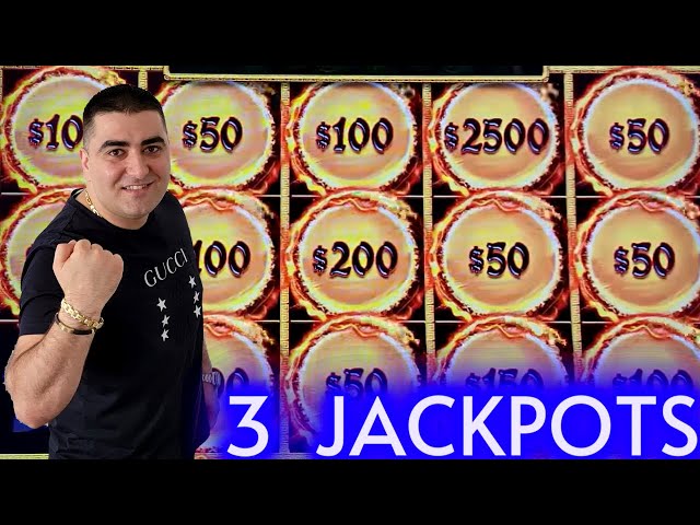$125 Bets & 3 Amazing JACKPOTS On Dragon Cash