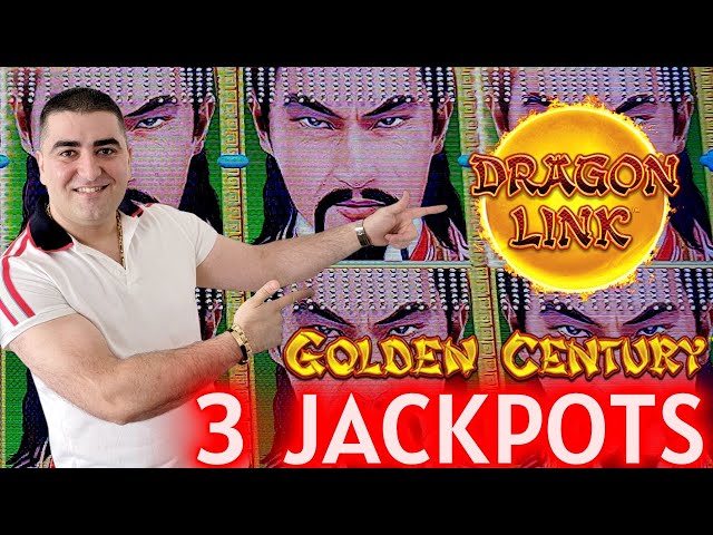 3 HANDPAY JACKPOTS On High Limit Dragon Link Slot Machine