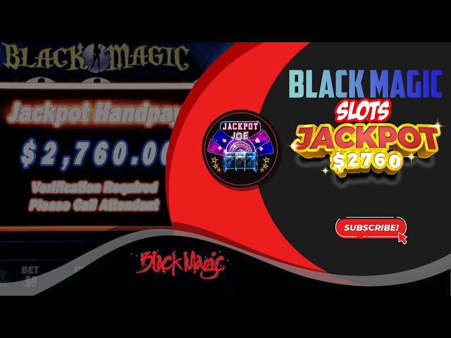 Black Magic Slots Jackpot $2760 Winner