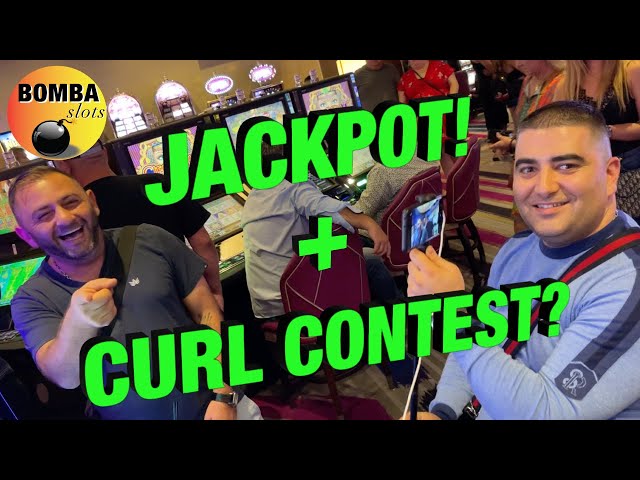 HANDPAY + A CURL CONTEST!? Hold Unto Your KEE-YURL Feat. @NG Slot @Mr Mike Slots Jackpot The Cosmo