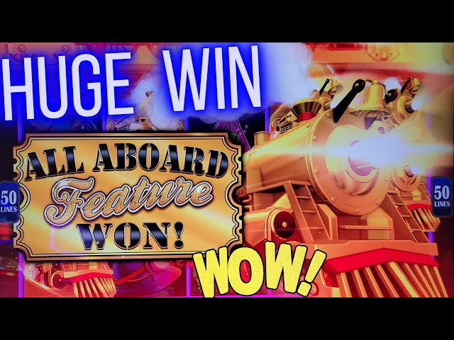 HUGE WIN On All Board Slot Machine