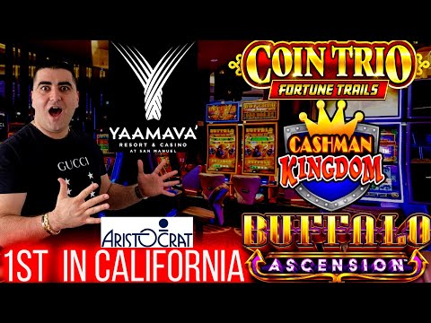 Lets Get BIGGEST JACKPOTS On Newest Aristocrat SLOTS In California At YAAMAVA Casino