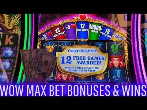 Max Bet Bonus + Major Jackpot