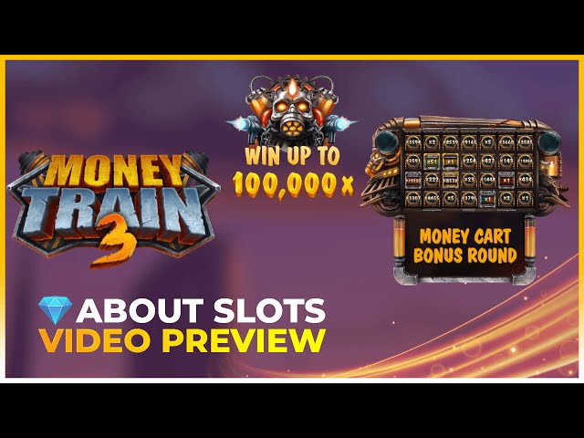 NEW MONEY TRAIN 3 from Relax Gaming! New slot video preview