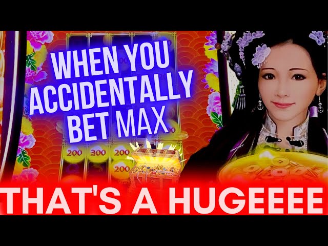 OMG ACCIDENTAL MAX BET PAYS OFF!