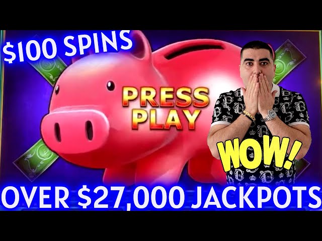 One Of My BIGGEST JACKPOTS Ever On Piggy Bankin Slot – Luckiest Gambler In The World