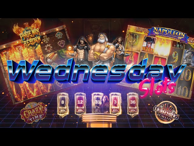 Wednesday Slots Episode #5 – OPENING BONUSES & High Roller Table Games!