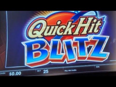 091122 Slotz of Fun at Catawba Two Kings Casino, Quick Hit Blitz MAX BET #20challenge