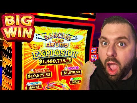 $10 MAX BET DANCING DRUMS EXPLOSION + NEW GAMES!