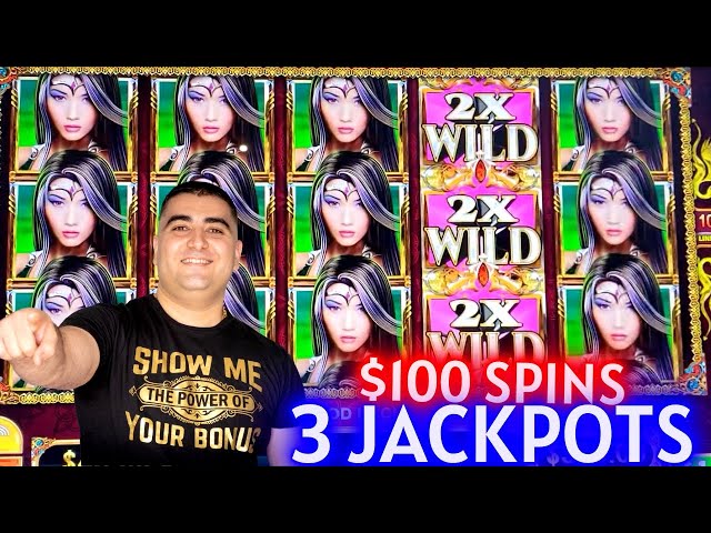 $100 Spins & 3 HANDPAY JACKPOTS On High Limit Slots | Part-1