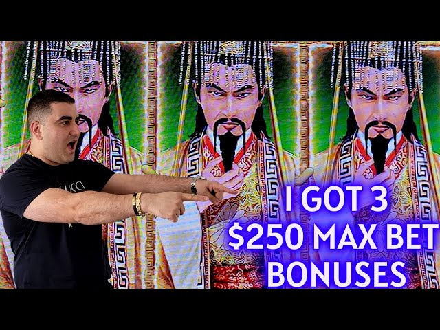 $250 Spins & JACKPOTS On MILLION DOLLAR Dragon Link Slot Machine