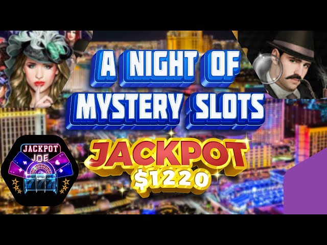 A Night of Mystery Slots Jackpot $1220 Winner