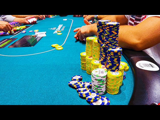 ALL IN FOR A $100K JACKPOT!!! the MOST INSANE session | Poker Vlog | C2B Ep 127