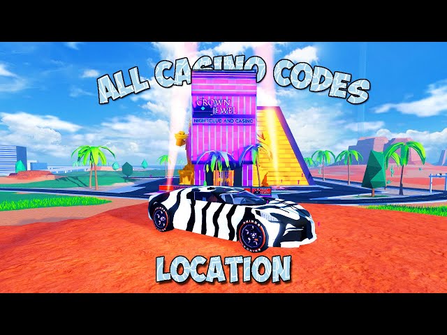 All Casino Codes Location Update| Roblox Jailbreak Season 11