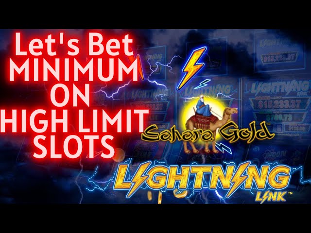 Betting Minimum On High Limit Lightning Link Slots