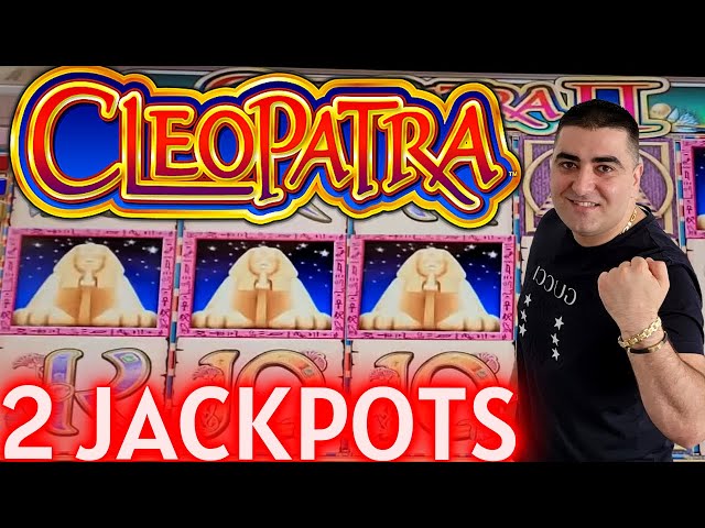 Cleopatra 2 Slot Machine HANDPAY JACKPOTS ! Part-3